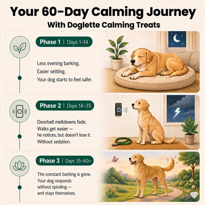 120 Doglette Calming Chews