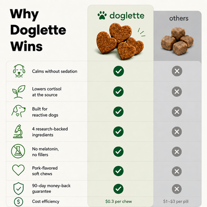 120 Doglette Calming Chews